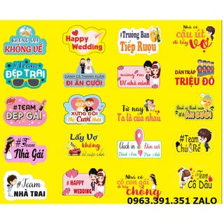 Hastag cầm tay chụp ảnh chụp hình - dụng cụ trang trí phòng cưới - đồ decor cho lễ vu quy, lễ thành hôn - Cưới free ship