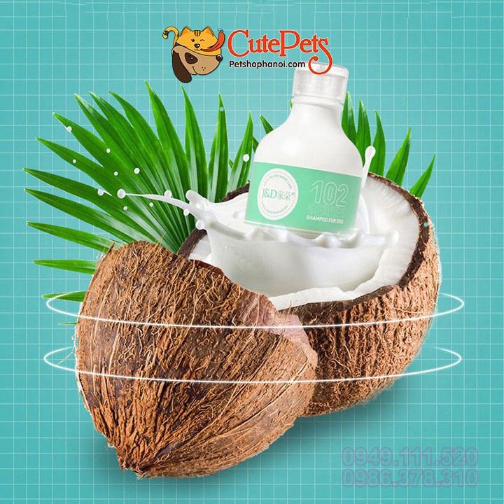 Sữa tắm Khử mùi hôi cho chó mèo Joyce & Dolls 102 500ml Deodorizing dầu tắm chó mèo - CutePets