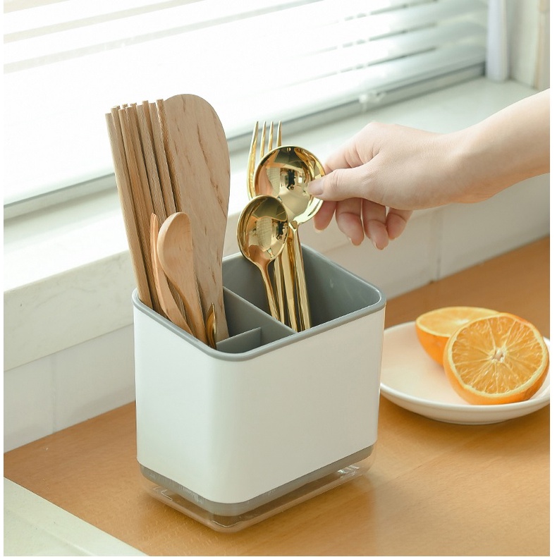 Ống đũa 3 ngăn nhựa ABS dễ dàng thoát nước