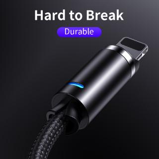 Dây Cáp Sạc Nhanh 3A Nam Châm Đầu Micro Usb Type-C/ios