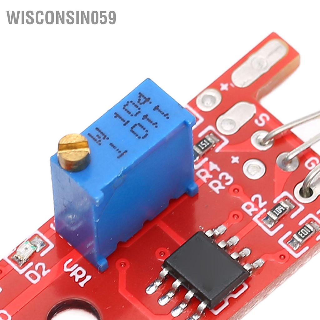 Wisconsin059 Linear Magnetic Sensor Switches ABS Speed Counting Module for Temperature Control