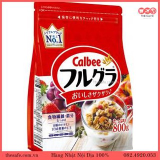 [Hàng Nhật Chuẩn] Ngũ cốc Calbee 800g Nhật Bản ( date 11/2020 )