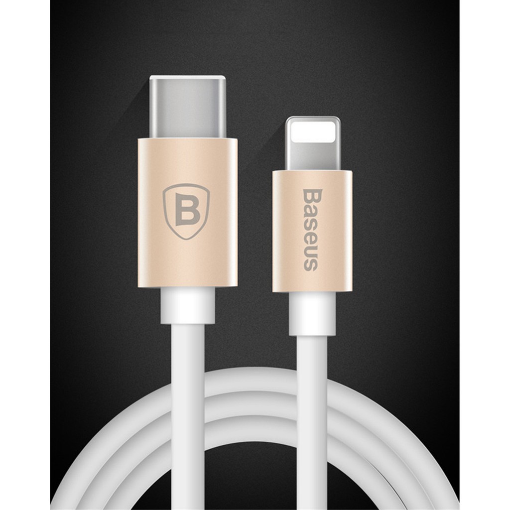 Cáp Type-C to Lightning thương hiệu Baseus dài 1m