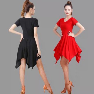Đầm khiêu vũ latin ngắn tay
