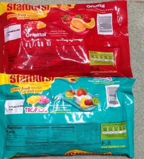 Kẹo mềm Starburst 396.9gr