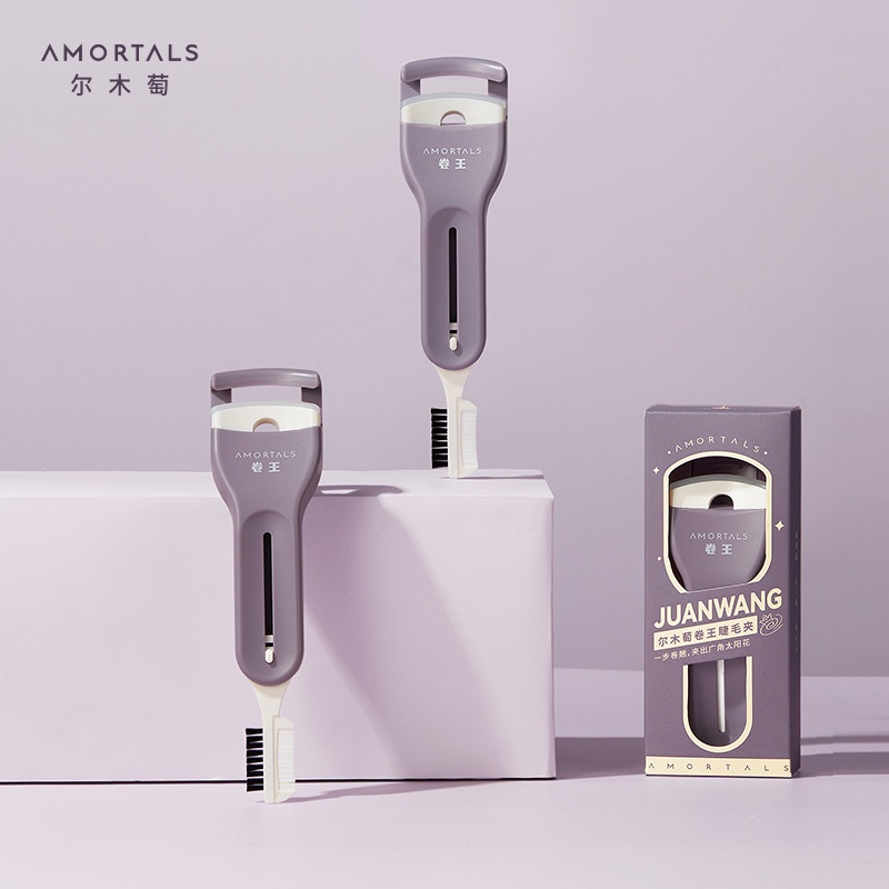 AMORTALS Dụng Cụ Uốn Cong Lông Mi Cầm Tay Lâu Trôi