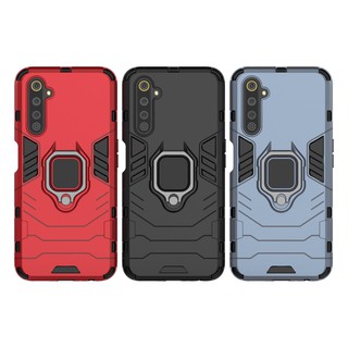 Ốp lưng Oppo Realme 6 / Realme 6 pro chống sốc Iron Man gắn giá đỡ iring hỗ trợ xem video, chống va đập mạnh