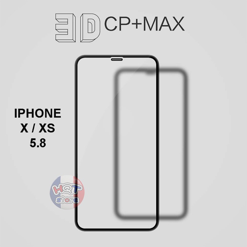 Kính cường lực full màn hình Nillkin 3D CP+ Max cho Iphone X / XS