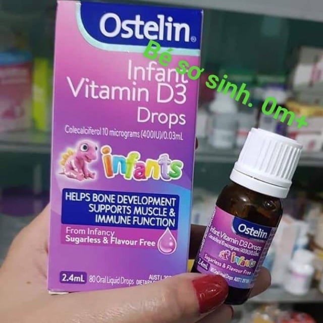 Vitamin d3 osletin cho trẻ từ sơ sinh