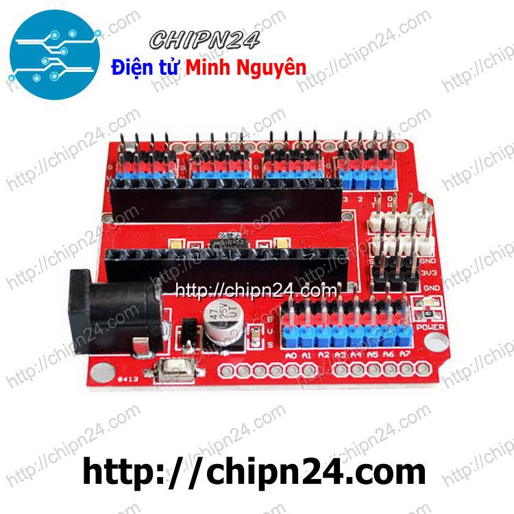 [1 CÁI] Đế ra chân Arduino Nano (phiên bản đầy đủ)