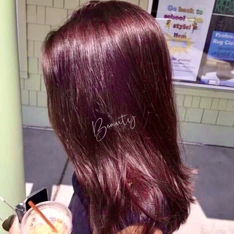 Thuốc Nhuộm Tóc NÂU HỒNG TRÀ SỮA - NÂU HỒNG ĐÀO Màu Nhuộm Tại Nhà Cực Đơn Giản