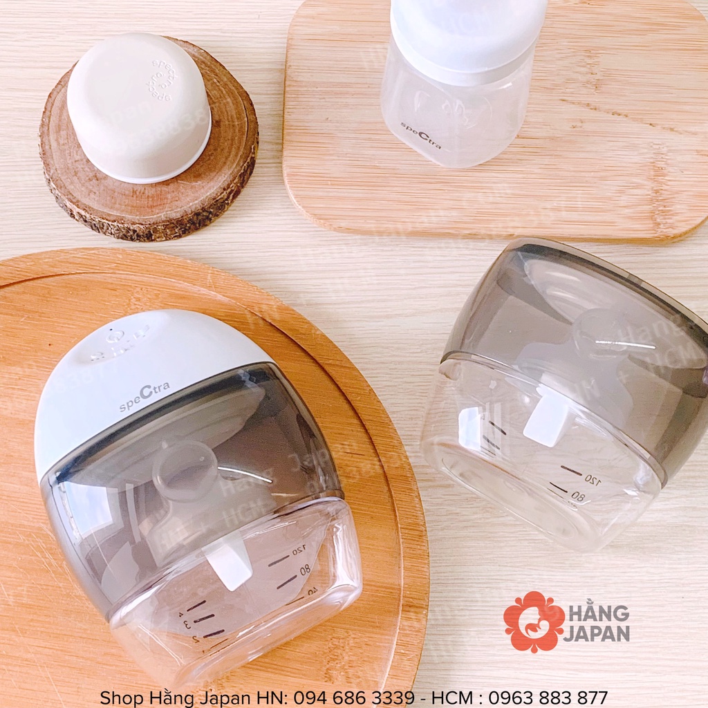 Máy hút sữa rảnh tay không dây Spectra Wearable chính hãng máy hút êm, kiệt sữa - BH 12 THÁNG