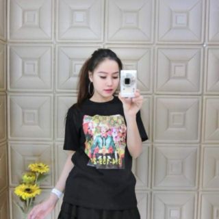 Áo thun cổ tròn