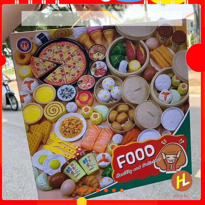 Bộ đồ chơi BÁNH FOOD 88 Chi tiết cho bé thỏa sức vui chơi