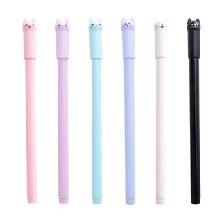 Combo 3 Bút mèo kute bút nước học sinh bút văn phòng bút ký tên viết sổ