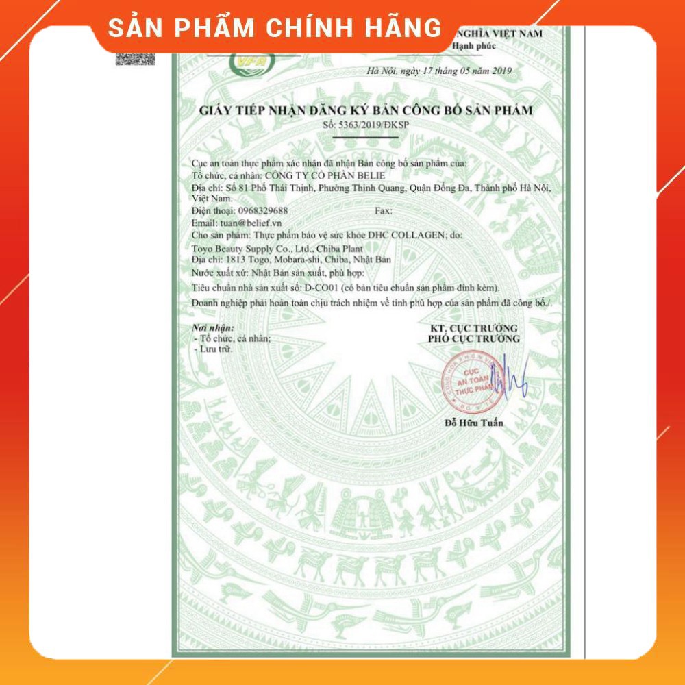 [CHÍNH HÃNG] Viên Uống DHC Collagen 60 Ngày Nhật Bản (Auth) (hàng chuẩn) | BigBuy360 - bigbuy360.vn