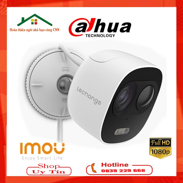 Camera IP  WiFi Ngoài Trời IMOU C26EP F22P 1080P FULLHD Còi Hú  Đàm Thoại 2 Chiều [ c3wn b21 c3w ] - Chính hãng BH24TH