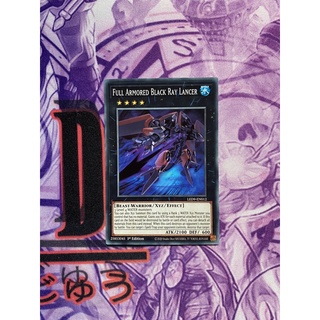 Thẻ bài yugioh full armored black ray lancer - common - led9-en012