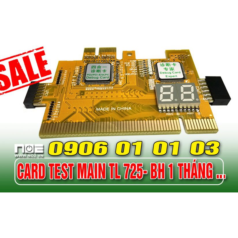 Card Test MainBOARD  MÁY TÍNH TL725 PRO Nâng Cấp Của  BẢO HÀNH 1 THÁNG | WebRaoVat - webraovat.net.vn