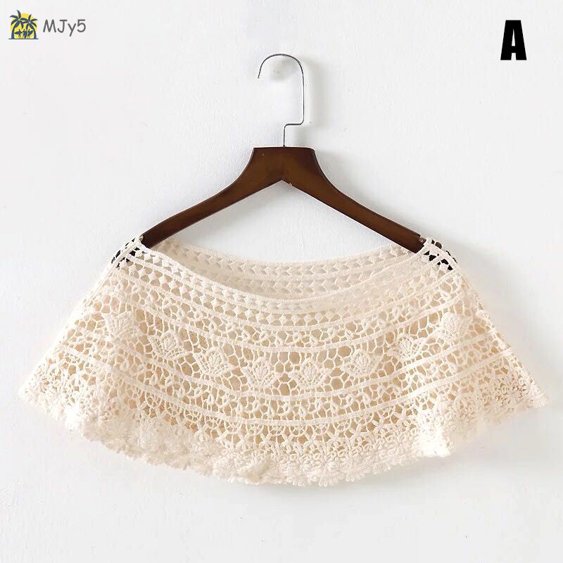 Áo Choàng Ren Ngắn Phong Cách Vintage Cho Nữ Mjy5 | BigBuy360 - bigbuy360.vn