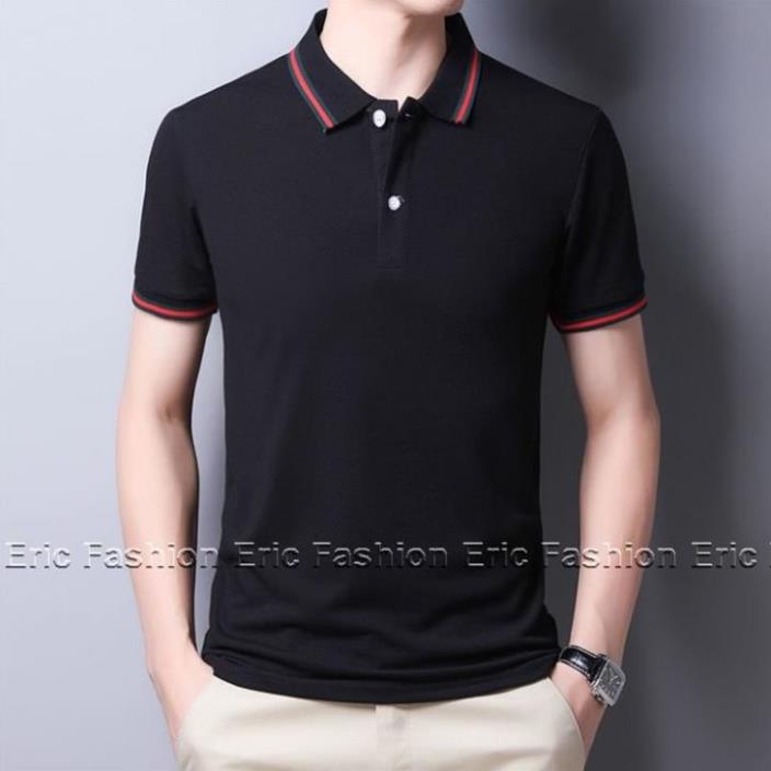 Áo polo nam nữ Eric Fashion, áo thun nam nữ cộc tay form rộng thể thao, áo phông cặp có cổ tay lỡ đẹp xịn ! Đẹp
