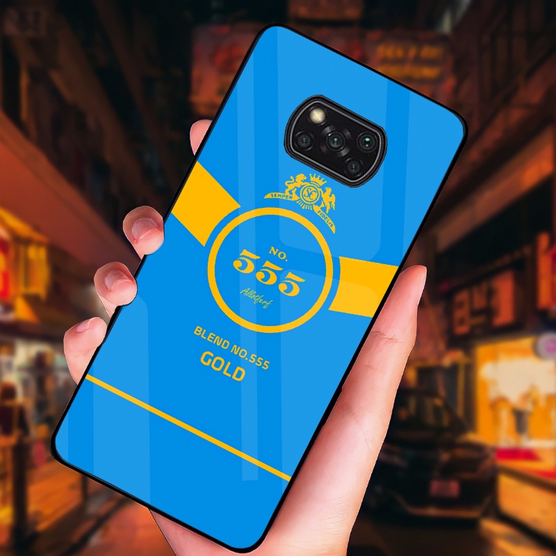 Ốp Xiaomi POCO X3 NFC Mặt kính cường sang trọng, cao cấp, sáng bóng