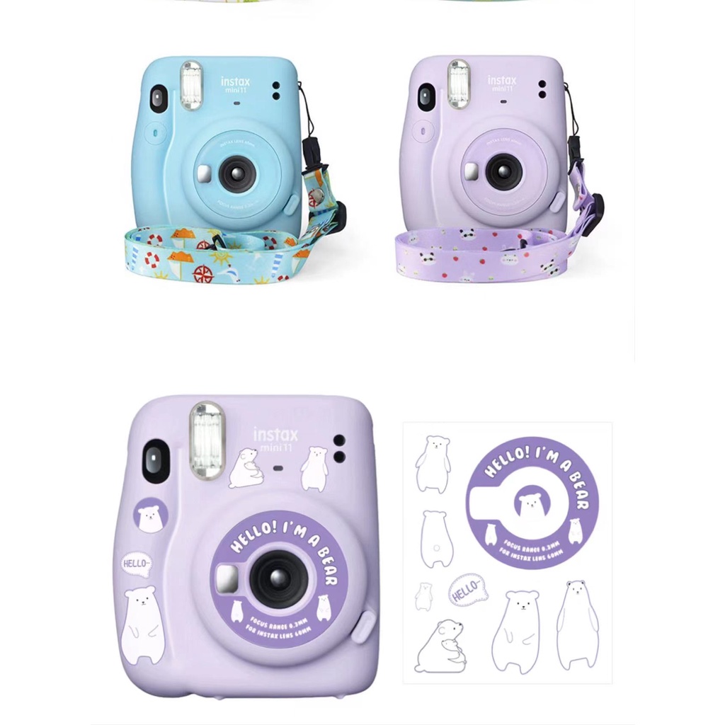 Miếng Dán Trang Trí Cho Máy Ảnh Instax Mini 8 / 9 / 11