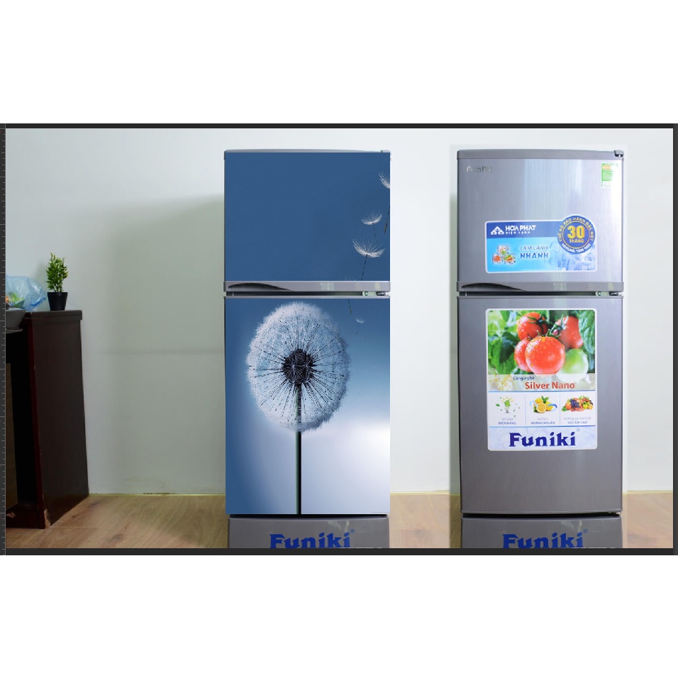 Tranh dán tủ lạnh - tranh tường ép lụa