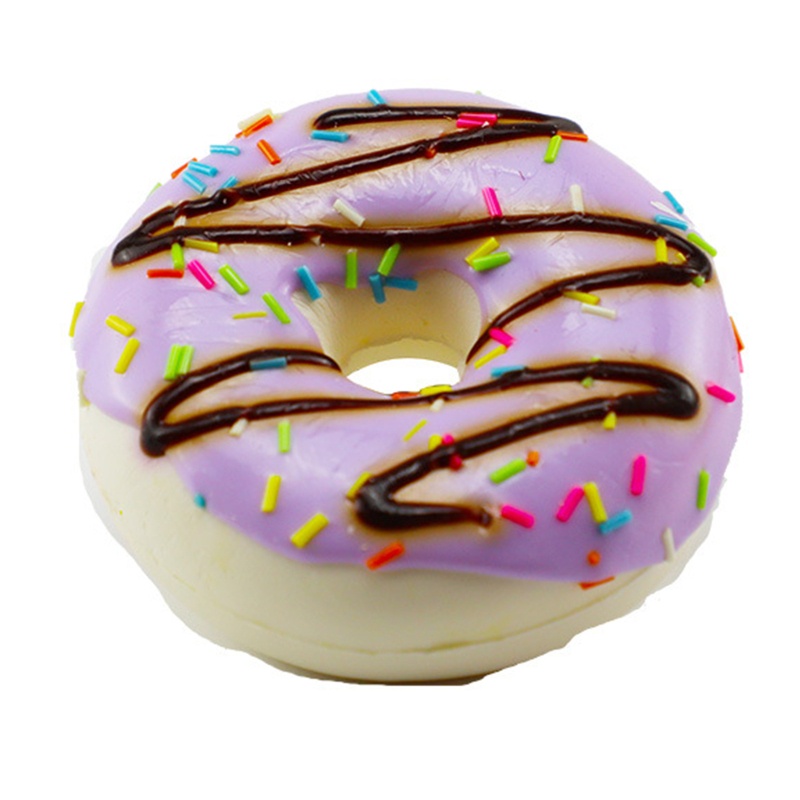 Mô Hình Bánh Donut Nhân Tạo Bằng PU Giúp Giảm Căng Thẳng