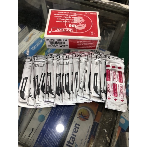❤️  LƯỠI DAO MỔ DOCTOR LƯỠI DAO PHẪU THUẬT Y TẾ LƯỠI DAO MỔ DOCTOR CÁC SỐ 10 11 12 15 20 21 22 23 Ấn độ