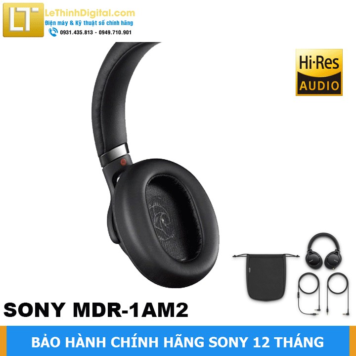 Tai nghe Hires Sony MDR-1AM2 | Hãng phân phối | Bảo hành chính hãng 12 tháng toàn quốc