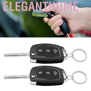 Eleganthome Car Security System 3 Buttons Keyless Central Lock Entry Kit