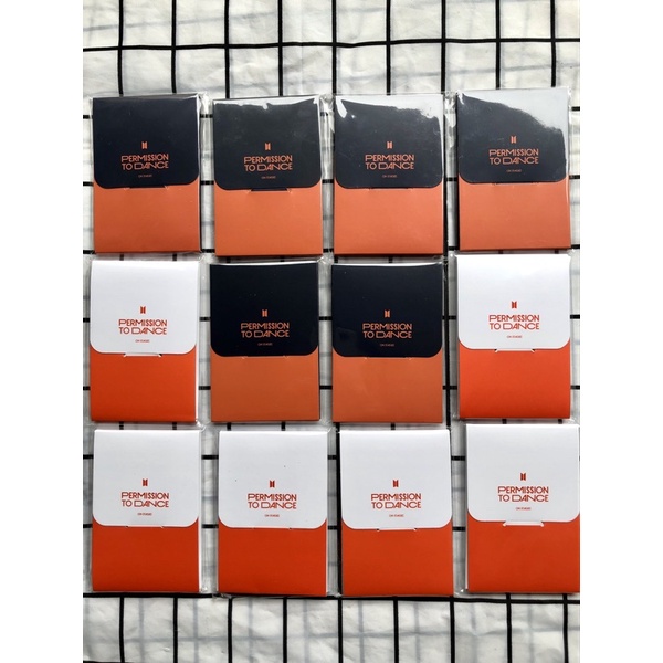 ¤official mini photocard BTS PTD,Sowoozoo, Dalmajung nguyên seal