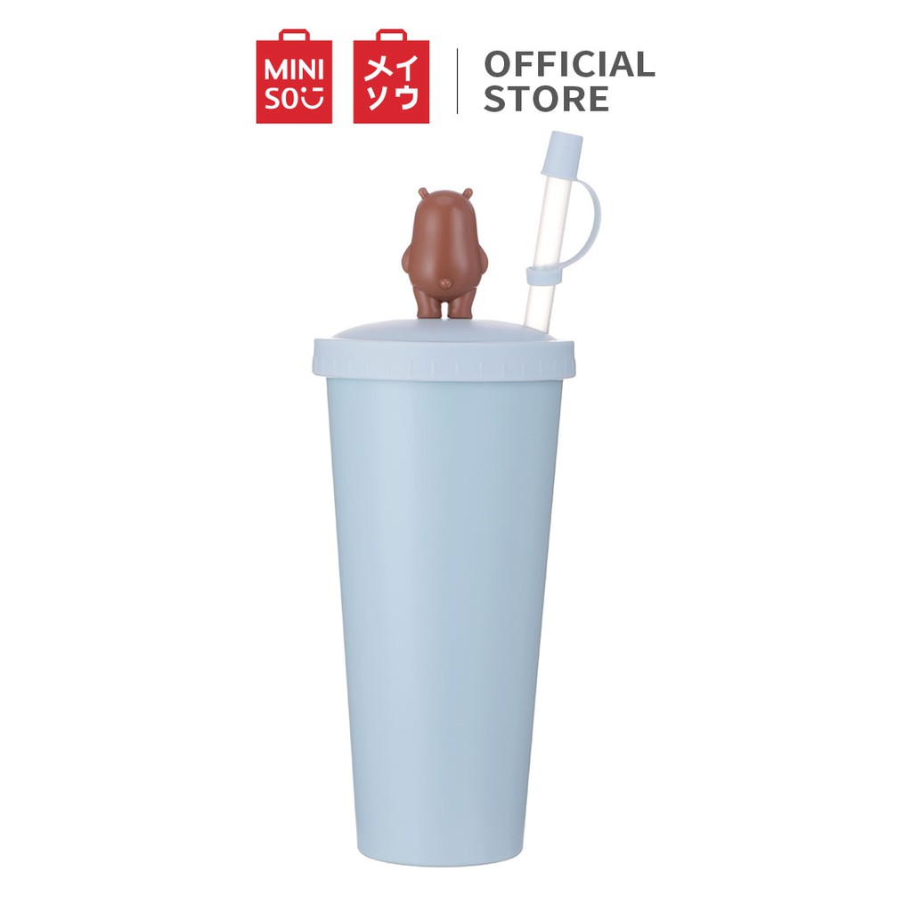 Cốc rơm (mẫu hỗn hợp) Miniso x We Bare Bears | BigBuy360 - bigbuy360.vn
