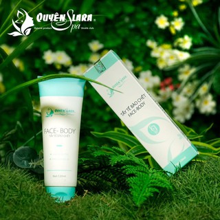 Tẩy Tế Bào Chết Thiên Nhiên Face, Body Quyên Lara 120ml - Hàng Chính Hãng