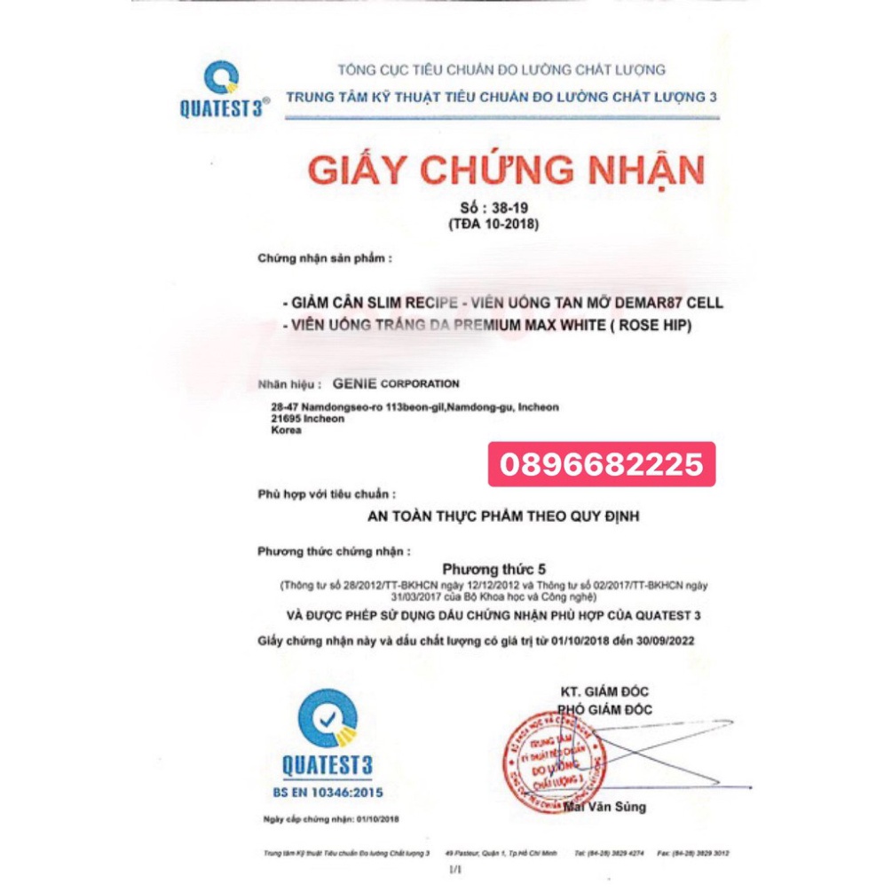 Ủ TRẮNG BODY NHAU THAI CỪU DEMAR87 CELL GENIE PROFRESSIONAL MASK EXTRA WHITENING BODY