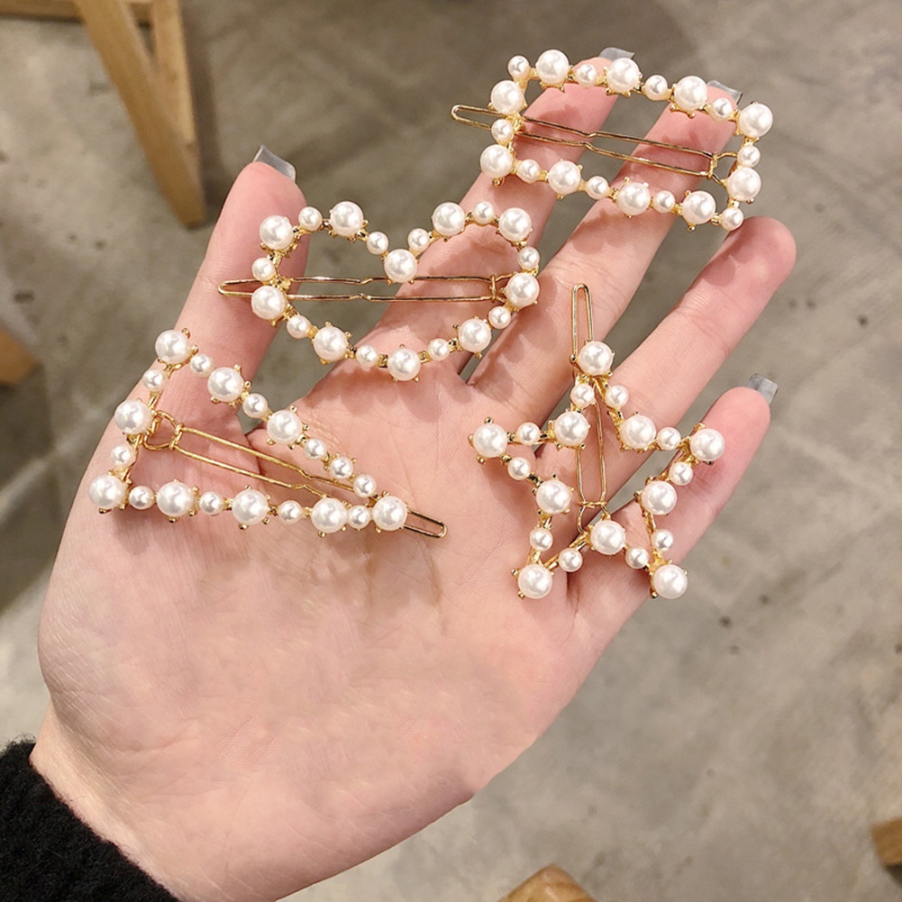 Kẹp tóc nữ đính ngọc thời trang