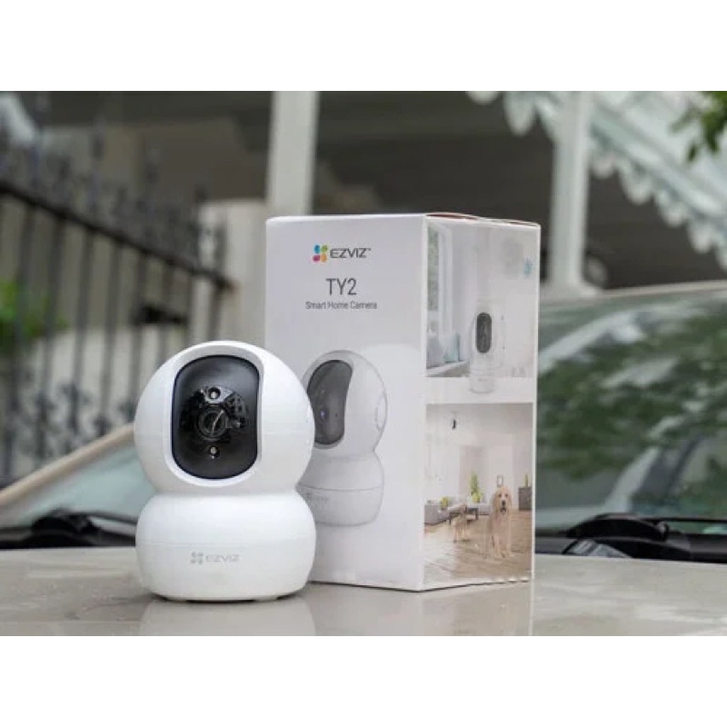 Camera wifi không dây, camera gia đình Ezviz TY1 TY2 2M C6N 4MP 2K,xoay 360 Độ, Đàm thoại loa 2 chiều - Hàng chính hãng