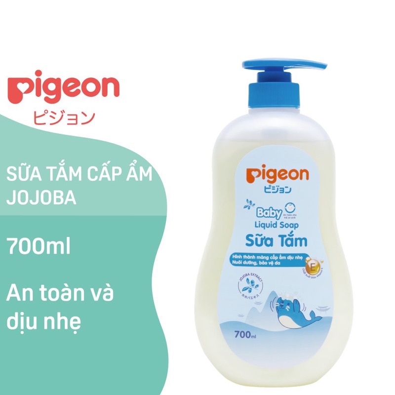 Sữa Tắm Dịu Nhẹ Jojoba Pigeon 700Ml (Mẫu Mới)