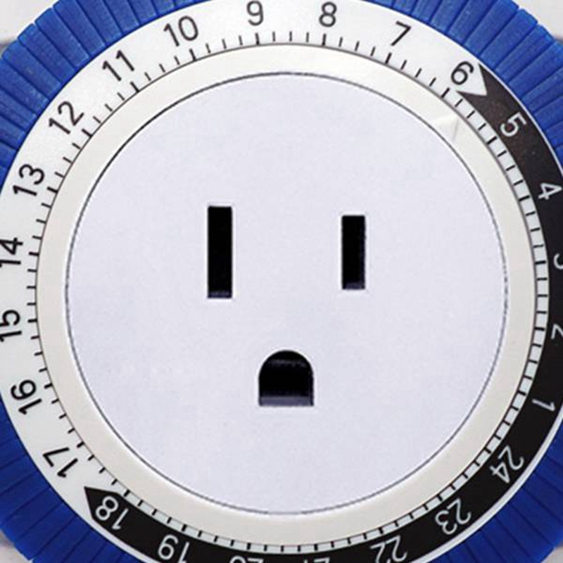 Ổ Cắm Điện Hẹn Giờ 24 Giờ 230V Tiết Kiệm Điện Năng