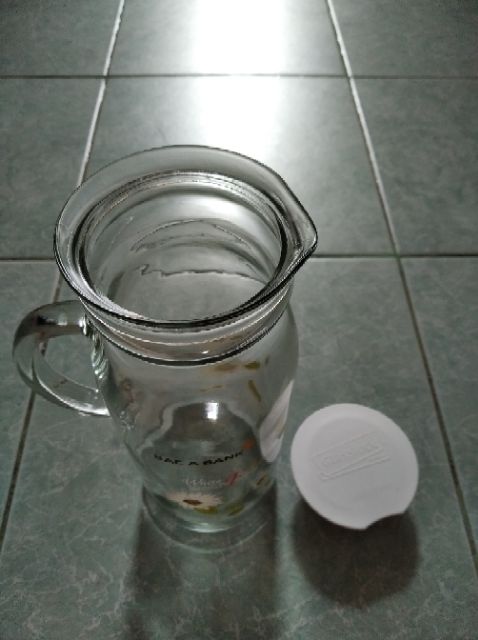 Bình nước thủy tinh 1 lít