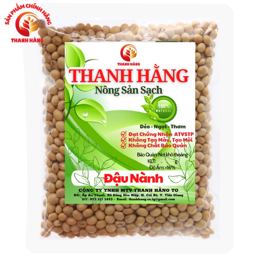 1kg Đậu Nành Sống Hữu Cơ - Đỗ Tương Giống Thuần Chủng Organic – Nông Sản Sạch Thanh Hằng
