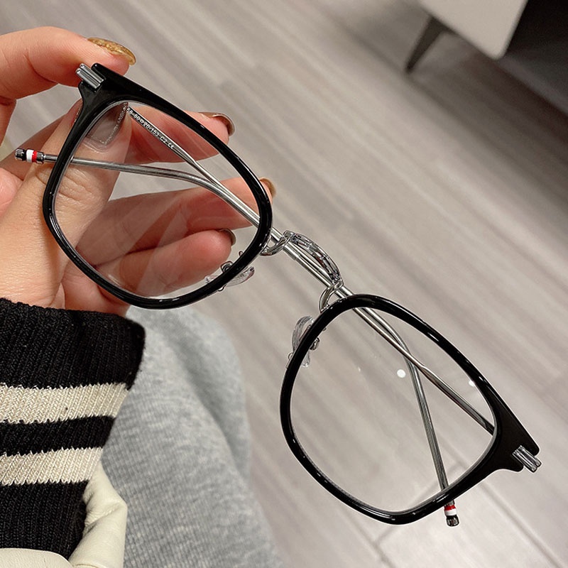 Mắt Kính Gọng Vuông Chống Bức Xạ TR90 Cho Nam Nữ