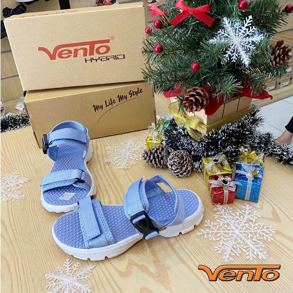 GIÀY SANDAL VENTO CHÍNH HÃNG 07007-XANH NHẠT [ẢNH THẬT-Full size 35-44]  [SANDAL NAM NỮ]