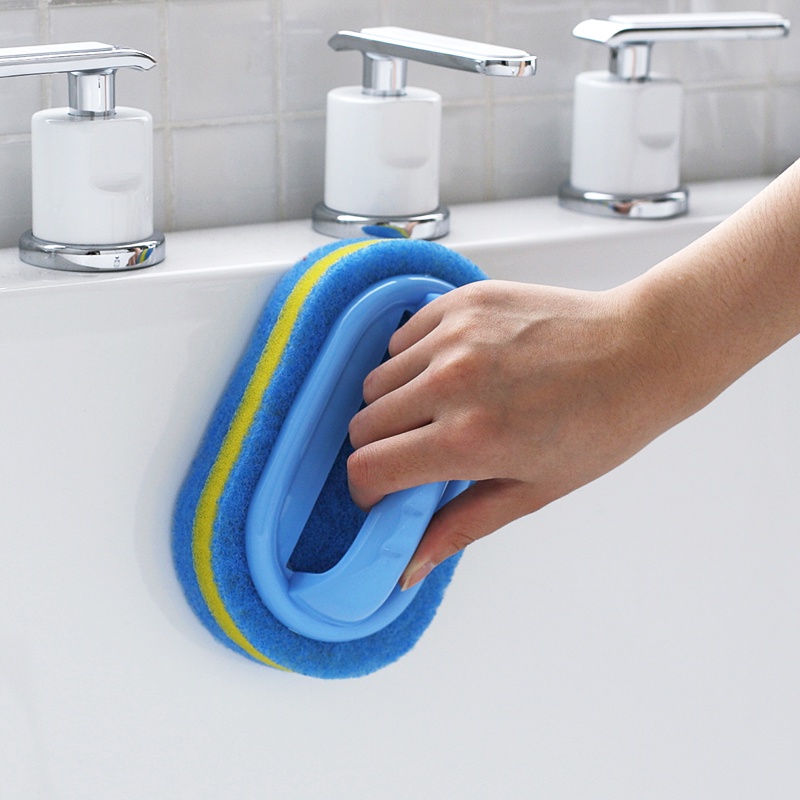 Bàn Chải Vệ Sinh Nhà Tắm/Nhà Bếp/Cửa Kính Có Tay Cầm Tiện Dụng