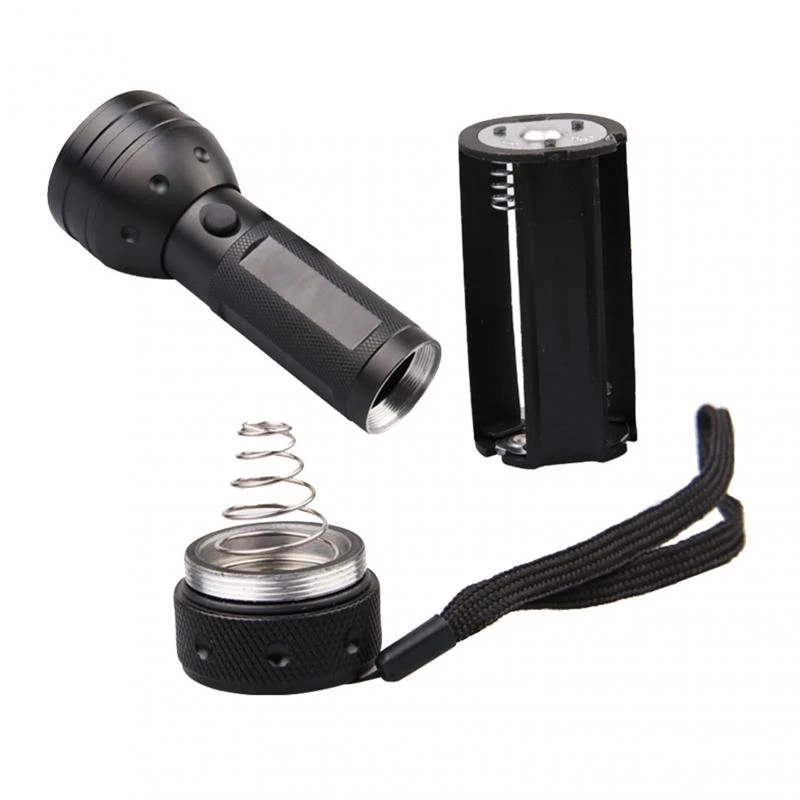 Đèn Pin Led 51 Bóng UV Không Cần Pin Dùng Để Dò Kim Ngân Hàng Và Thú Cưng
