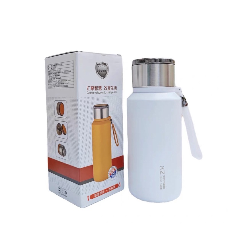 Bình Giữ Nhiệt  Inox 304 X2-600ml-giữ nhiệt nóng/lạnh