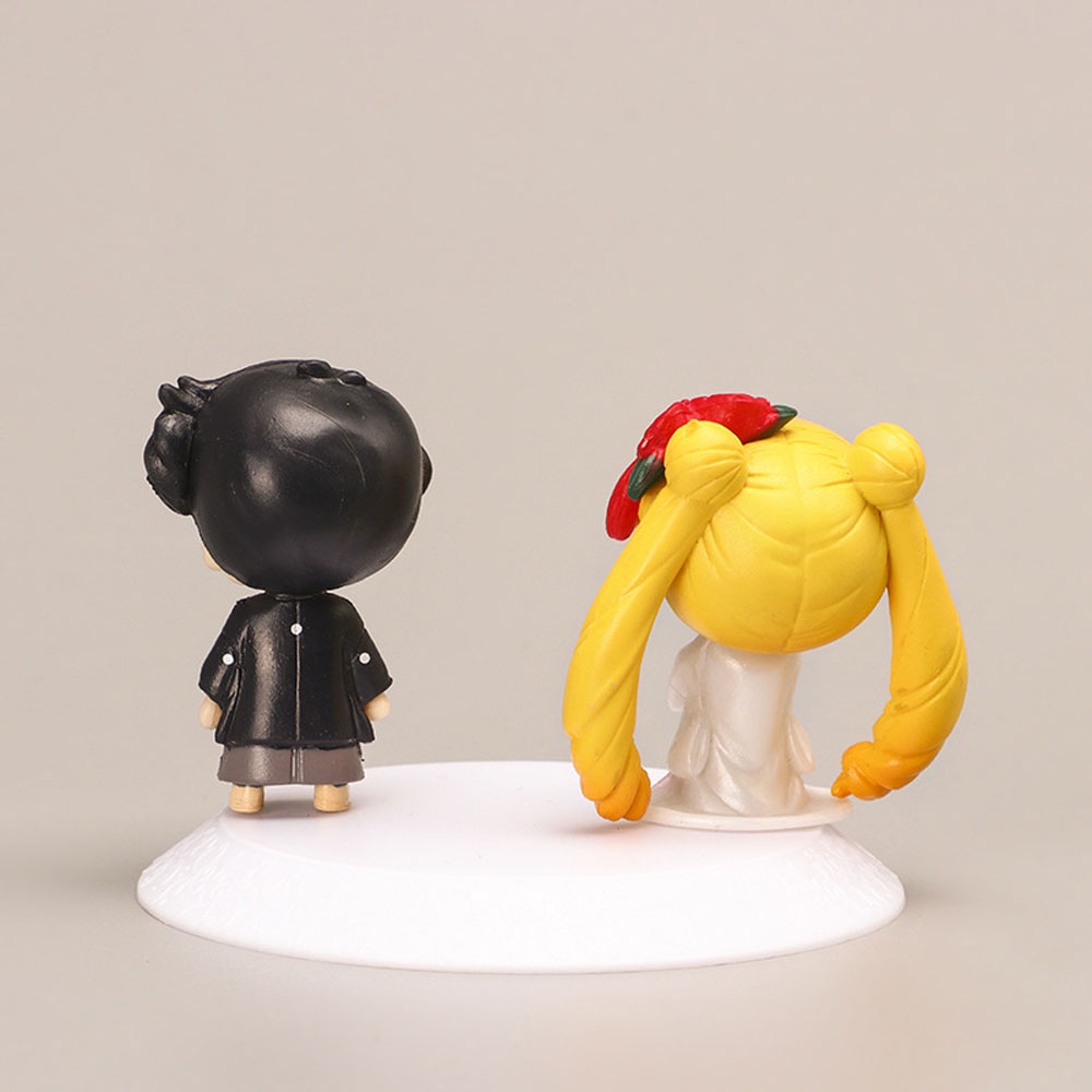 Mô Hình Nhân Vật Thủy Thủ Mặt Trăng Mặc Kimono Bằng Pvc