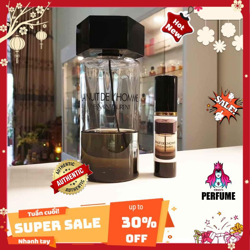 [Chính Hãng] Nước Hoa Nam 𝗬𝗦𝗟 𝗟𝗔 𝗡𝗨𝗜𝗧 𝗗𝗘 𝗟’𝗛𝗢𝗠𝗠𝗘_Sát Thủ Tình Trường | BigBuy360 - bigbuy360.vn