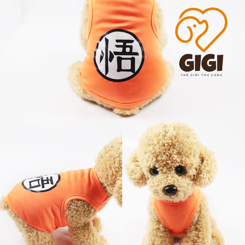 Quần áo thú cưng cho chó mèo thoáng mát nhiều họa tiết dễ thương cute giao ngẫu nhiên - Gi Gi Pet Shop